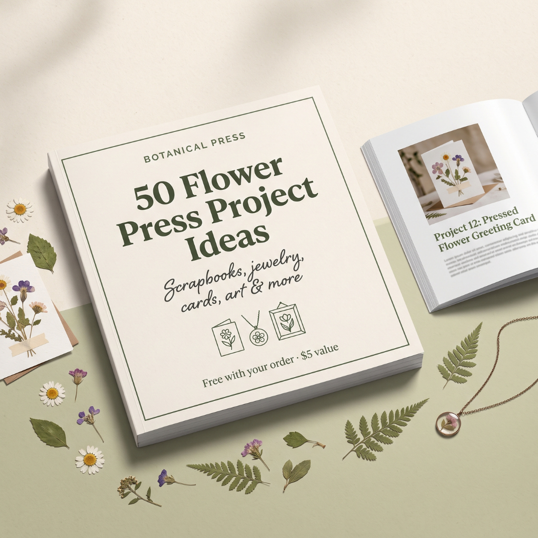 50 Flower Press Project Ideas eBook